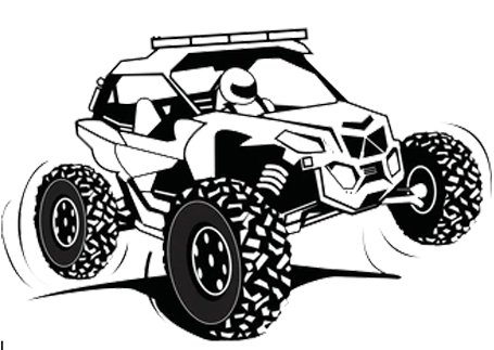 Red Dune Buggy Desert Safari