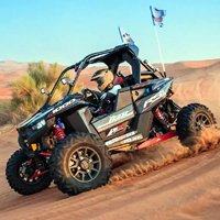 Red Dune Buggy Desert Safari