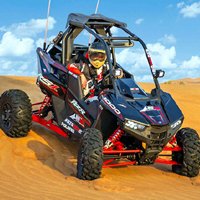 Red Dune Buggy Desert Safari